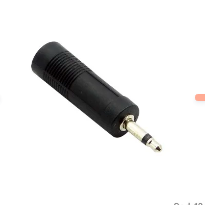 ADAPTADOR HEMBRA 6,3MM A MACHO 3,5MM MONO