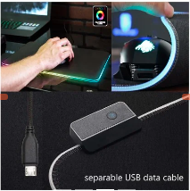 PAD MOUSE CON LUZ