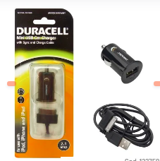 CARGADOR DURACELL PARA AUTO