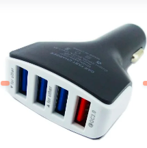 CARGADOR 4 USB 7 AMPER