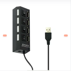 HUB 4 USB 2 0 Con Switch