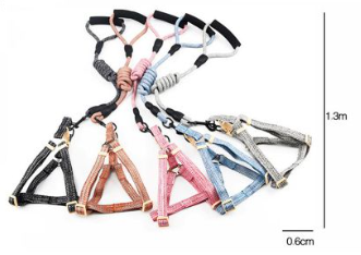 CONJUNTO DE ARNES PARA MASCOTAS 0.6*130CM