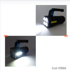 LINTERNA LED DE 4 FUNCIONES RECARGABLE