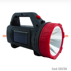 LINTERNA SOLAR LED + COB.