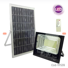 FOCO LED CON PANEL SOLAR