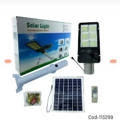 FOCO SOLAR LED DE POSTE