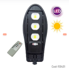 FOCO SOLAR LED, PARA POSTE
