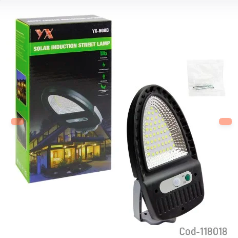 FOCO SOLAR 50 LED CON SENSOR DE MOVIMIENTO