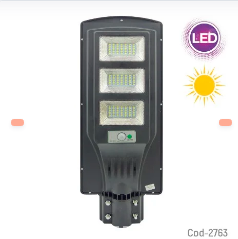 FOCO LED SOLAR 120 LED PARA POSTE 90W