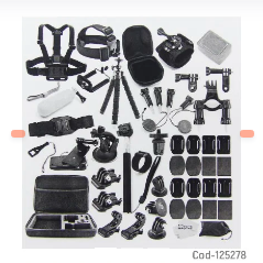 KIT DE ACCESORIOS  PARA CÁMARA GOPRO