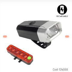 LUZ LED TRASERA PARA BICICLETA