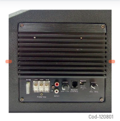 SUBWOOFER AMPLIFICADO DE 10” PARA AUTO
