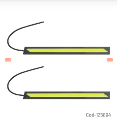 X2 NEBLINEROS COB LED DE LUZ BLANCA