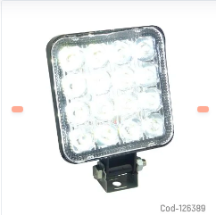NEBLINERO DE 16 LED CUADRADO SLIM
