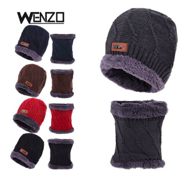 conjunto de gorra y bufanda 