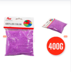 BOLSA DE ARENA DE COLOR MORADO