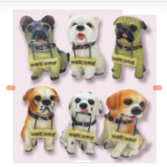 PERRITOS DE ADORNO