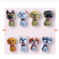 PERRITOS DE ADORNO