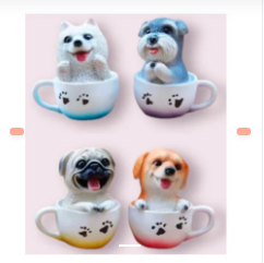 PERRITOS EN TAZA