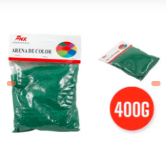 BOLSA DE ARENA DE COLOR VERDE