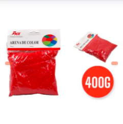 BOLSA DE ARENA DE COLOR ROJO