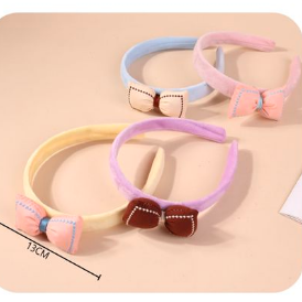 diadema peluche lazo