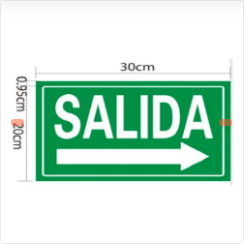 SEÑAL DE SALIDA LUMINOSA