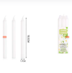 VELAS BLANCAS LARGAS