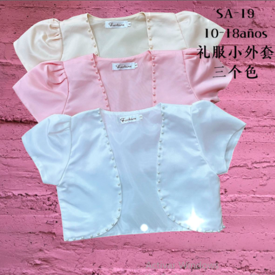 Chaleco Bolero para niña