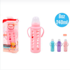 BIBERON CON FUNDA UNICOLOR