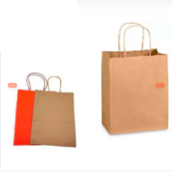 BOLSA DE PAPEL KRAFT UNICOLOR