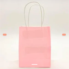 bolsa regalo kraft pastel