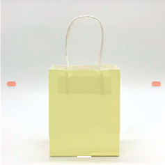 bolsa regalo kraft pastel