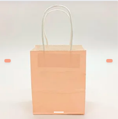 bolsa regalo kraft pastel