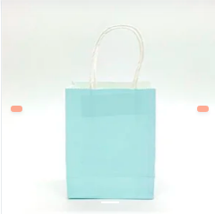 bolsa regalo kraft pastel