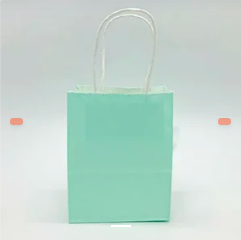bolsa regalo kraft pastel