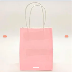 bolsa regalo kraft pastel