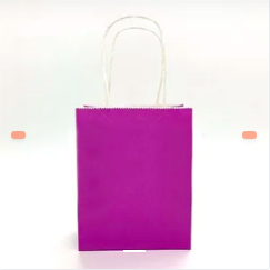bolsa regalo kraft color