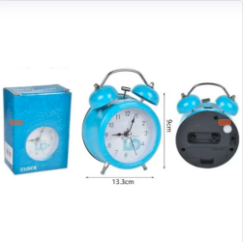 RELOJ DESPERTADOR DE DOBLE CAMPANA
