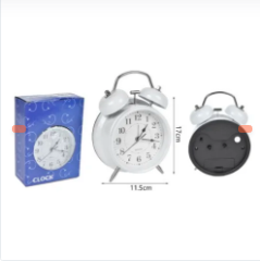 RELOJ DESPERTADOR CON DOBLE CAMPANA