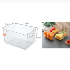 CAJA DE ALMACENAMIENTO DE PLASTICO TRANSPARENTE