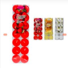 SET MINI VELAS REDONDAS