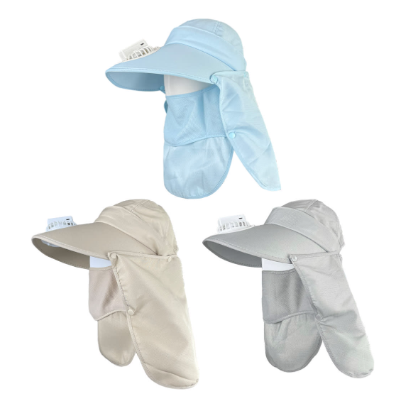GORRO CON VENTILADOR 