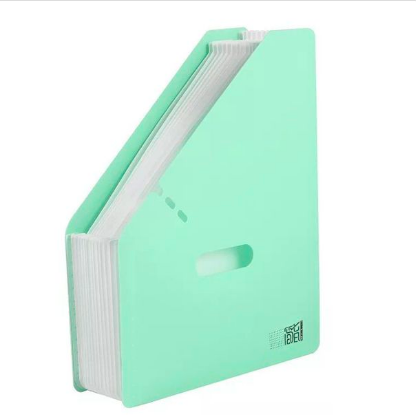 bolso acordeon vertical de sobremesa