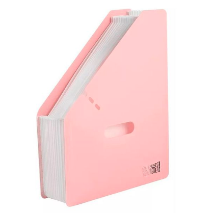 bolso acordeon vertical de sobremesa