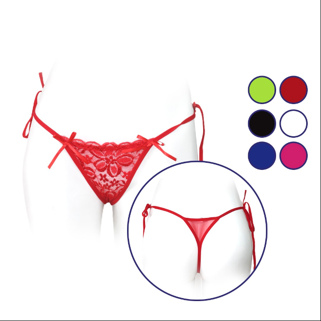 COLALESS PARA MUJER DE MALLA CON LAZOS