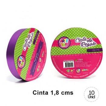 CINTA DE REGALO TORNASOLADO LILA