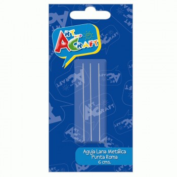 SET 3 AGUJAS METALICAS PARA LANA