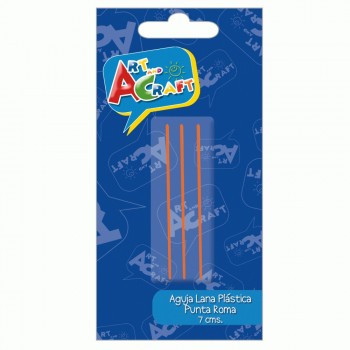 SET 3 AGUJAS PLASTICAS PARA LANA