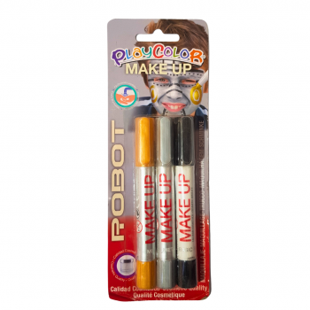 TEMPERA MAQUILLAJE ROBOT